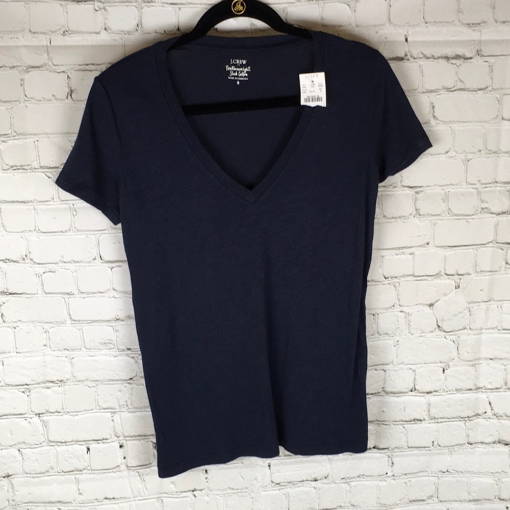 J. Crew feather weight slub cotton tee